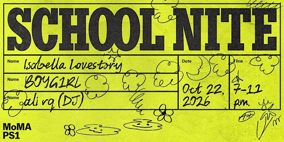 School Nite: Isabella Lovestory, B0YG1RL, ali rq (DJ)
