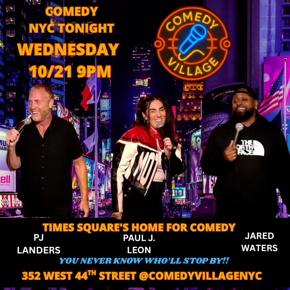 NYC Stand-Up | Wed, October 21st @7 PM