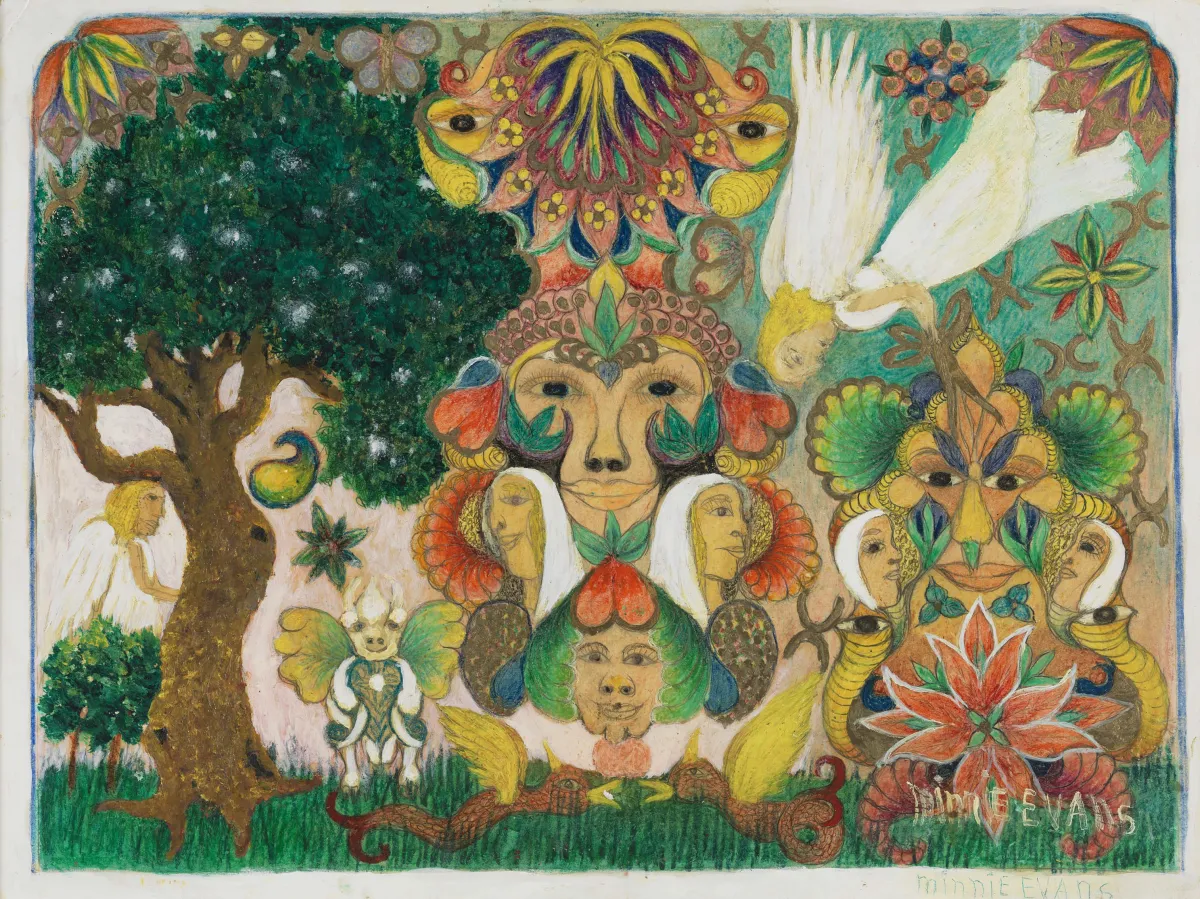Exhibition Tour: The Lost World: The Art of Minnie Evans