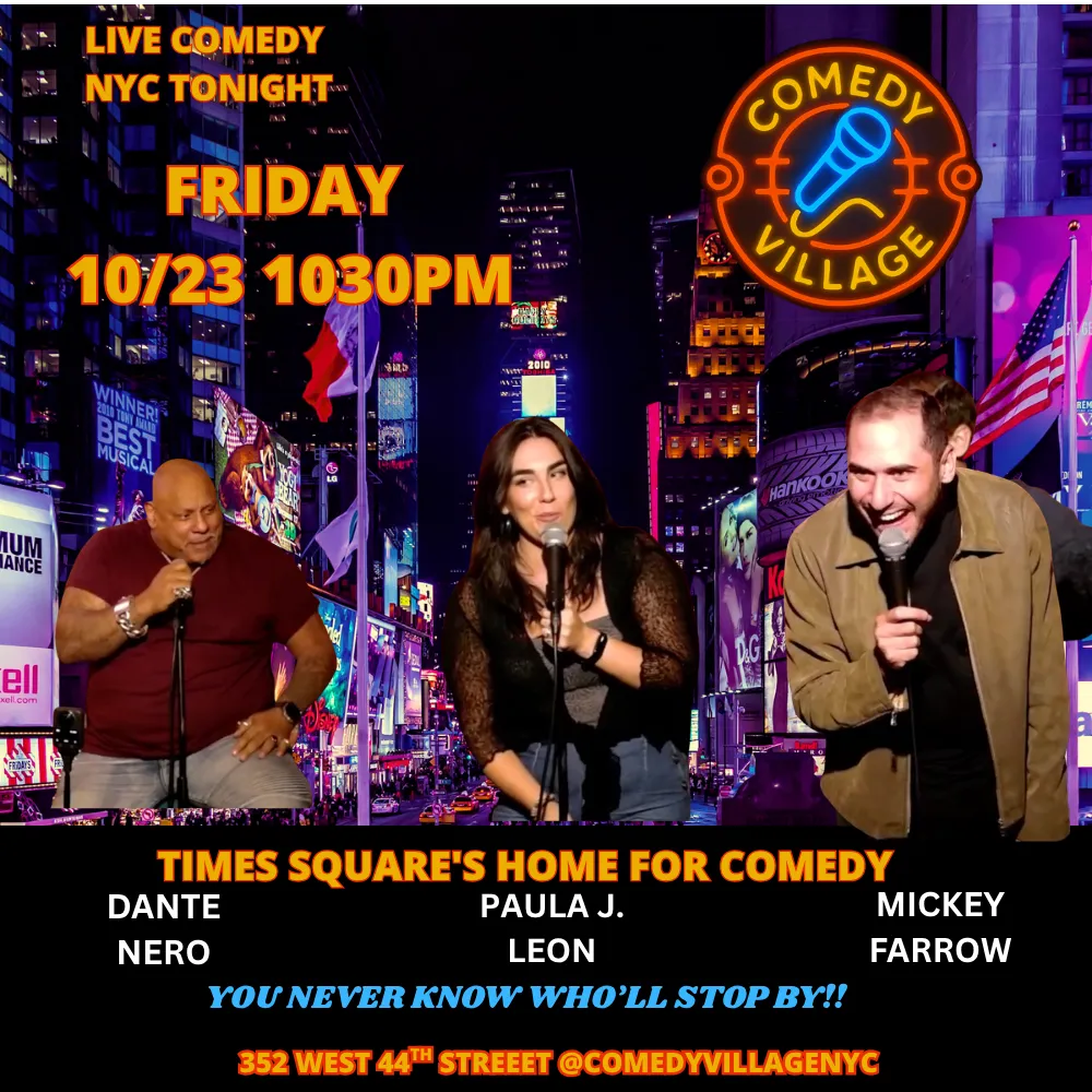 NYC Stand-Up | Fri, October 23rd @10.30 PM